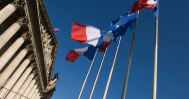 Le Palais Bourbon qui abrite l'Assemblée nationale française