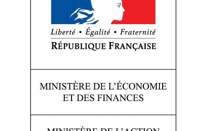 Logo du Ministère de l'Économie et des Finances, de l'Action et des Comptes publics