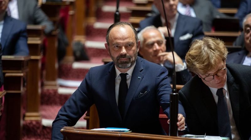 Le Premier ministre Edouard Philippe au sénat, le jeudi 21 novembre 2019