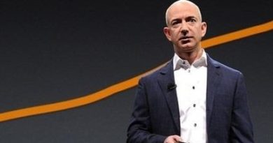 Jeff Bezos, le PDG d'Amazon, lors d'une conférence.