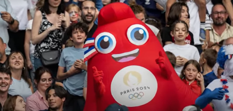 La phryge, mascotte de Paris 2024.